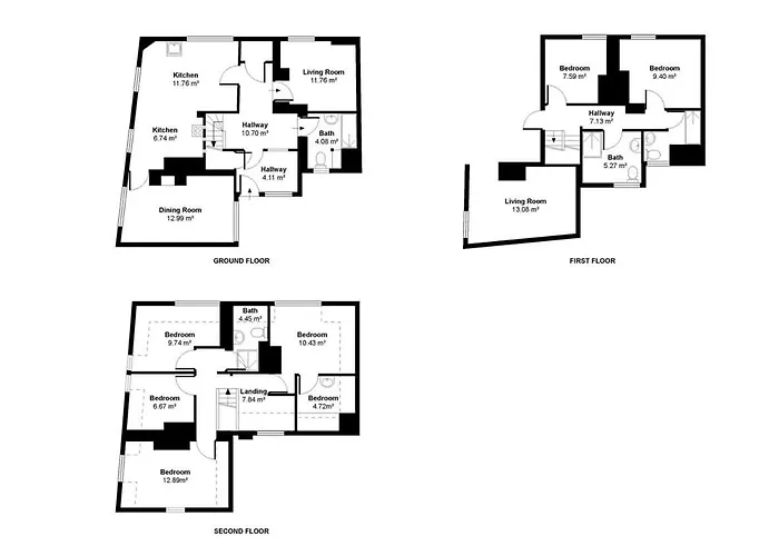 Tatil Evi Ocean Pearl Sea Views Groups Sleeps 12 Scarborough